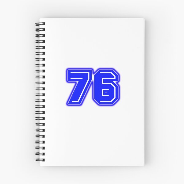 Item preview, Blue Number 76 designed and sold by sport-blue.