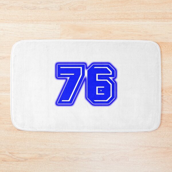 Item preview, Blue Number 76 designed and sold by sport-blue.