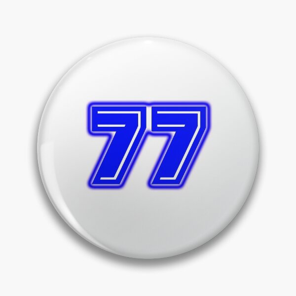 Item preview, Blue Number 77 designed and sold by sport-blue.