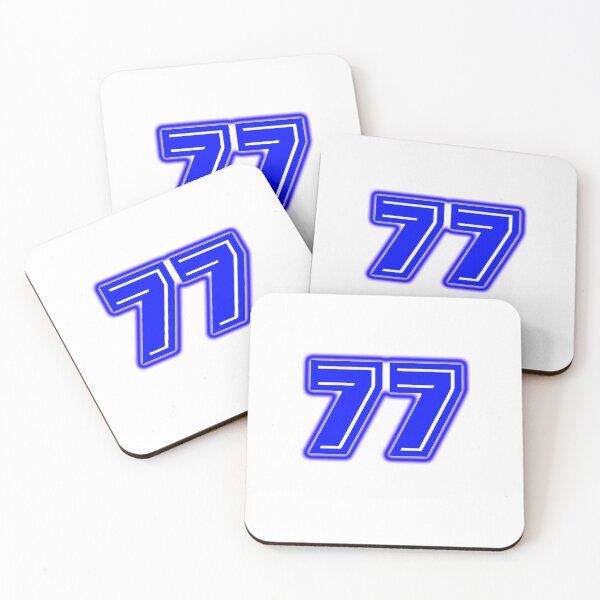 Item preview, Blue Number 77 designed and sold by sport-blue.
