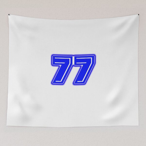 Item preview, Blue Number 77 designed and sold by sport-blue.