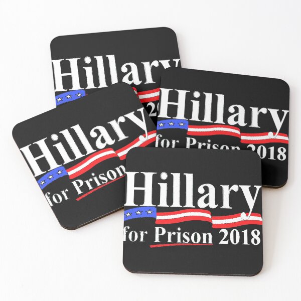 Item preview, Hillary for prison 2018 T-Shirt designed and sold by carnrikeca.