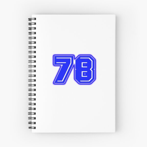 Item preview, Blue Number 78 designed and sold by sport-blue.