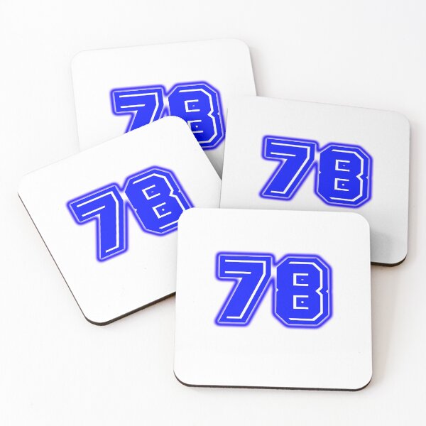 Item preview, Blue Number 78 designed and sold by sport-blue.