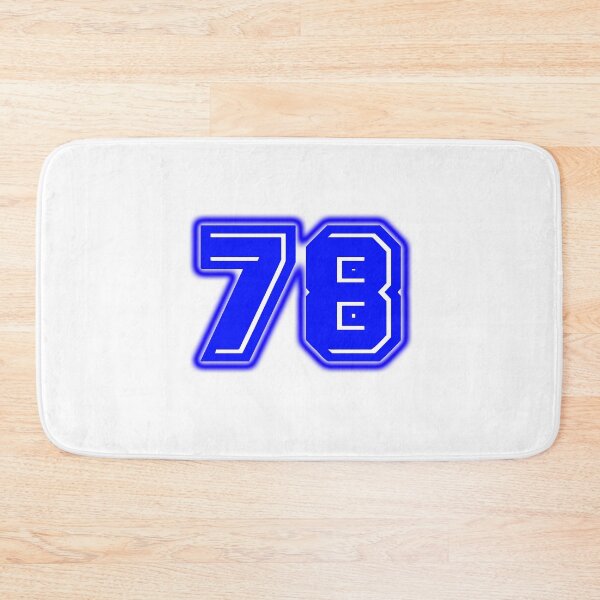 Item preview, Blue Number 78 designed and sold by sport-blue.