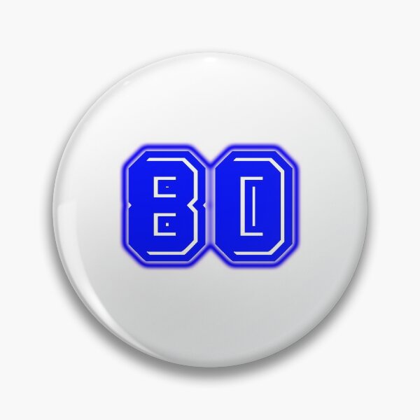 Item preview, Blue Number 80 designed and sold by sport-blue.