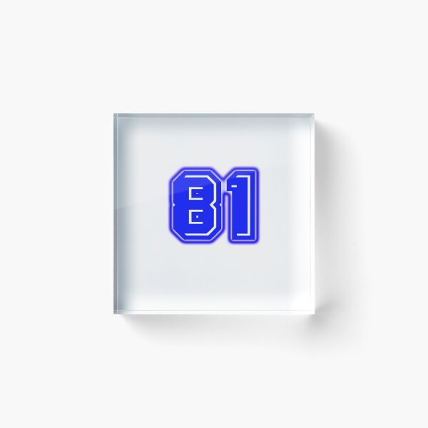 Item preview, Blue Number 81 designed and sold by sport-blue.