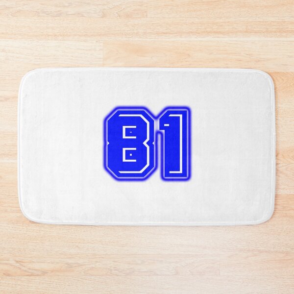 Item preview, Blue Number 81 designed and sold by sport-blue.