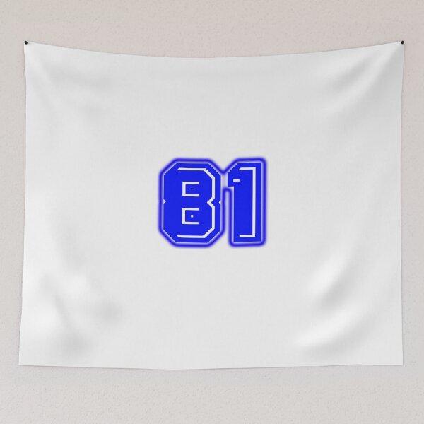 Item preview, Blue Number 81 designed and sold by sport-blue.