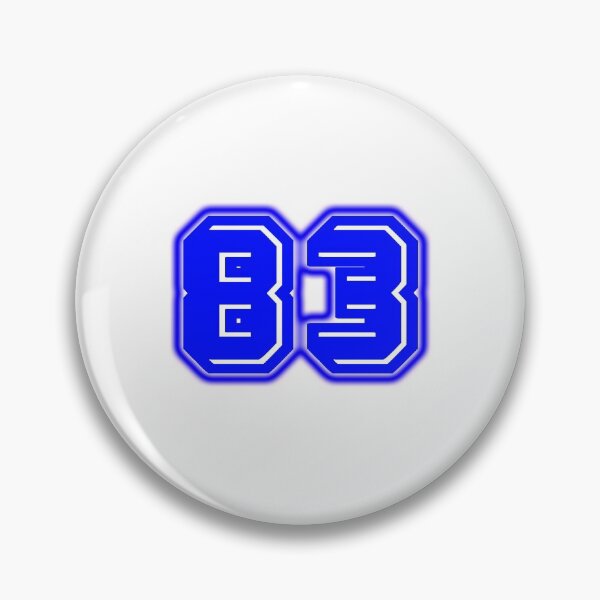 Item preview, Blue Number 83 designed and sold by sport-blue.