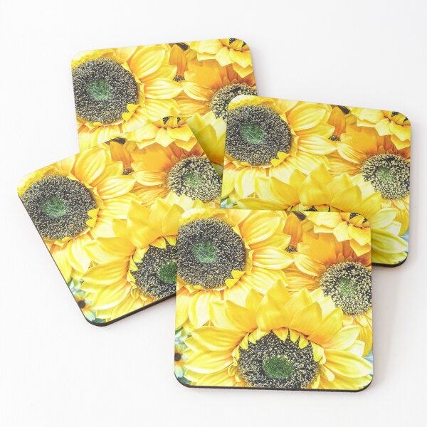 Item preview, Beautiful summery yellow sunflowers designed and sold by tattib.