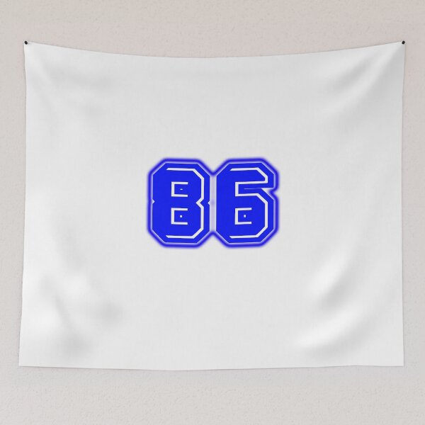 Item preview, Blue Number 86 designed and sold by sport-blue.
