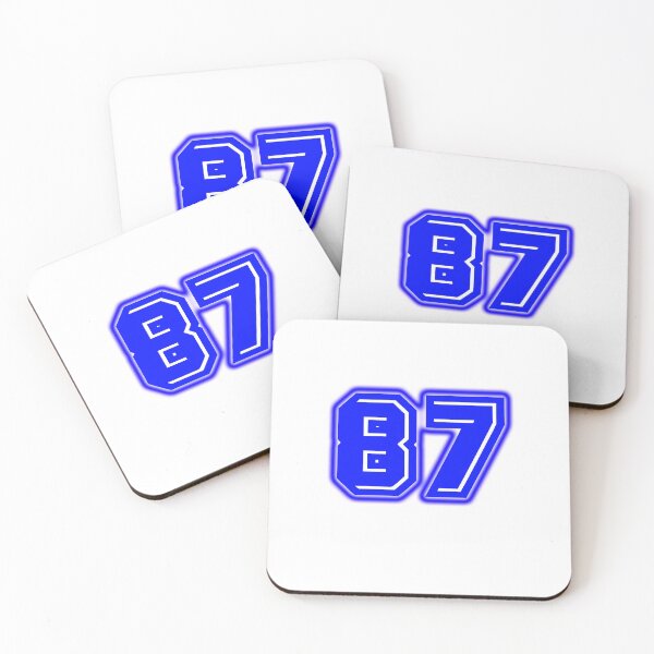 Item preview, Blue Number 87 designed and sold by sport-blue.