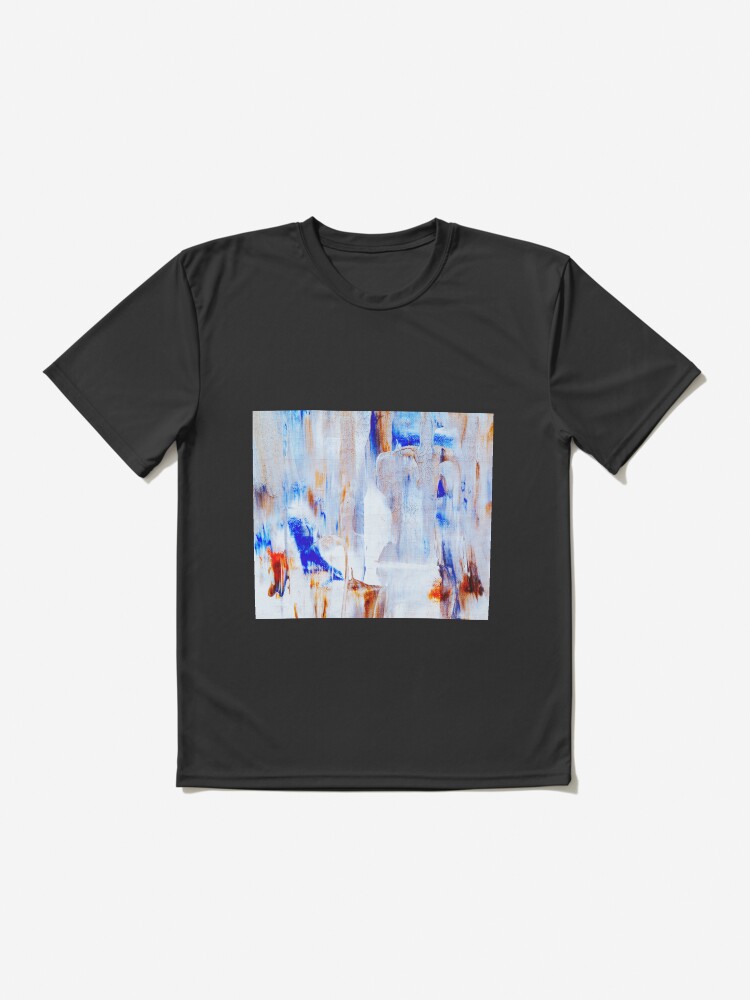 Alternate view of Abstract Painting with White Tendency Active T-Shirt