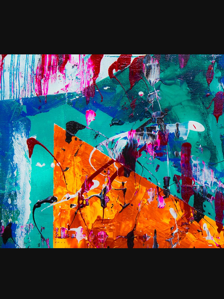 Abstract Painting with Green Tendency by Claudiocmb