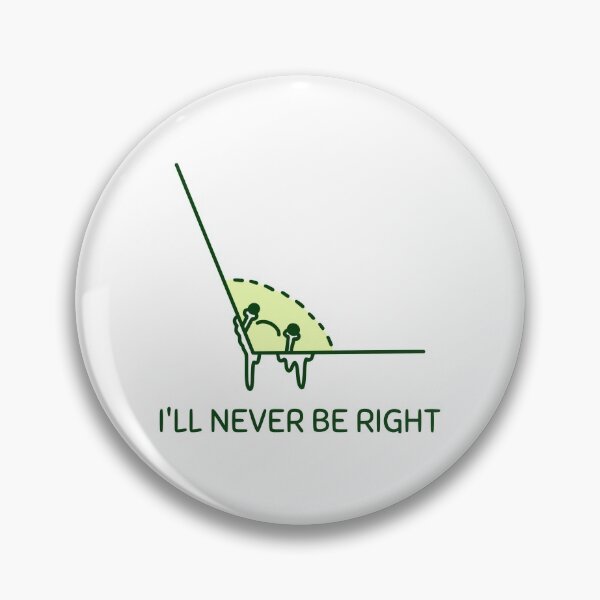 Item preview, I'll Never Be Right Design designed and sold by Artpace.
