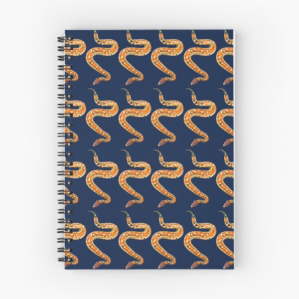 Item preview, Snakes orange and navy, blue designed and sold by TerenceLacey.