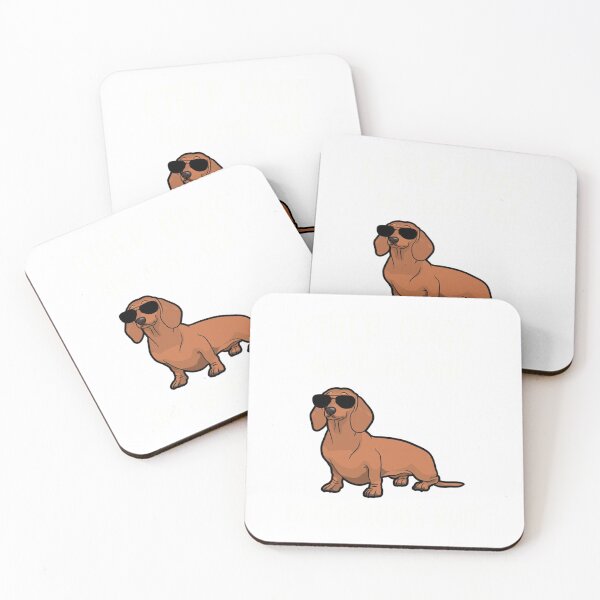 Item preview, Cute Dachshunds Rule Funny Dachsund Mom Doxie Dad designed and sold by jamielottie.