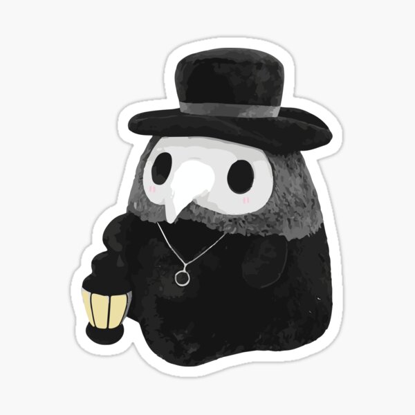 Item preview, Lil plague doctor designed and sold by Mandy-Kuijper.