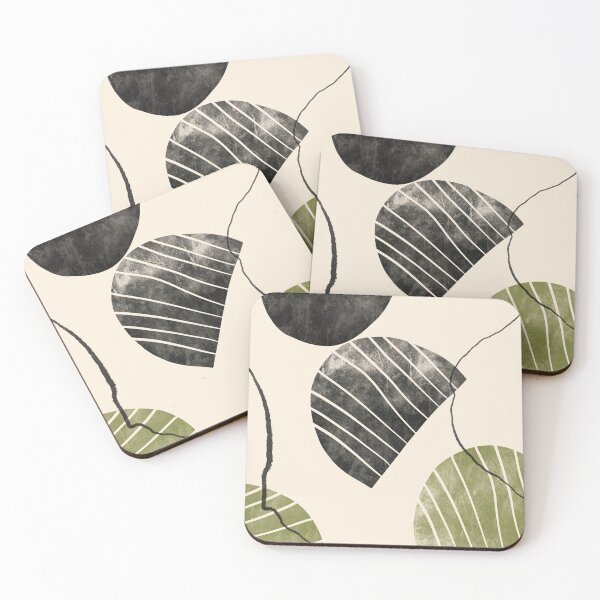 Item preview, Mid Century Modern Art Abstract designed and sold by koovoxdogs.