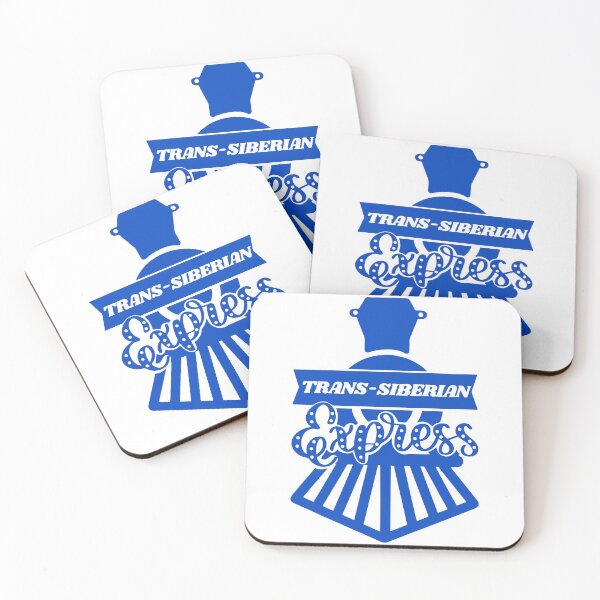 Item preview, Trans-Siberian Express - Russian Famous Train Vintage Logo designed and sold by Vintage-TM.