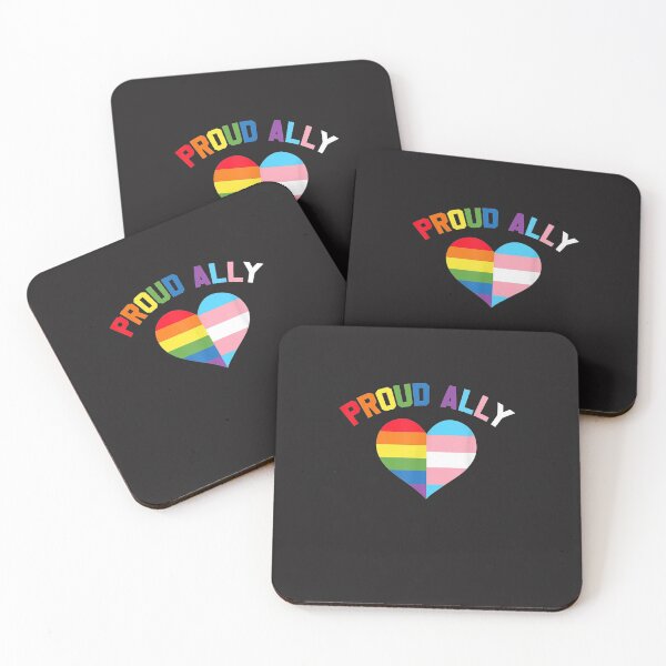 Item preview, Proud Ally LGBT Rainbow Heart - LGBTQIA+ - Pride Month, LGBT Flag, Pride Parades, Queer Flag, LGBT Friendly designed and sold by LukaszJasinski.