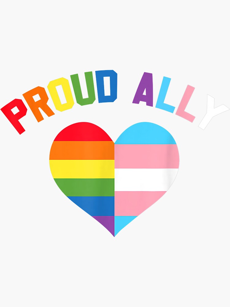 Proud Ally Lgbt Rainbow Heart Lgbtqia Pride Month Lgbt Flag Pride Parades Queer Flag 7662