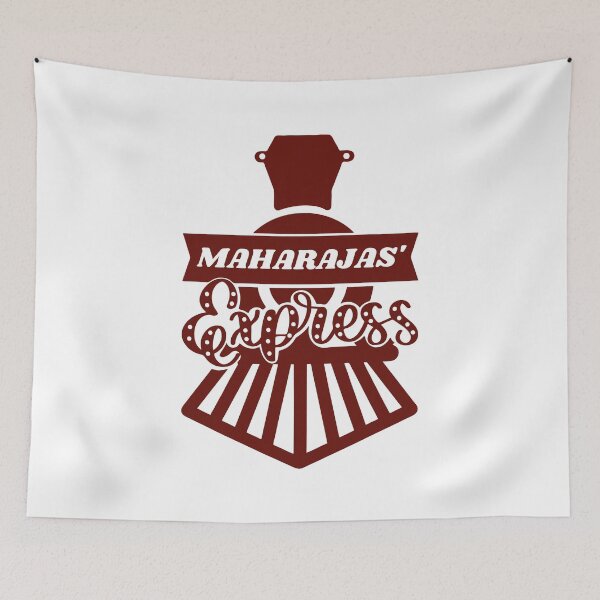 Item preview, Maharajas Express - Indian Famous Train Vintage Logo designed and sold by Vintage-TM.