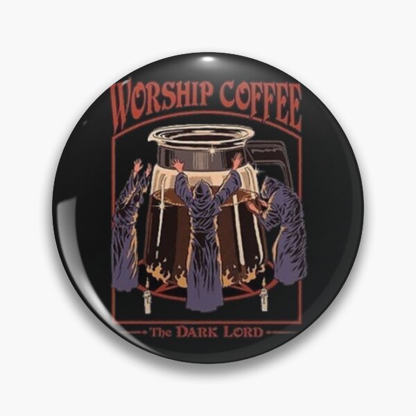 Item preview, Workship coffe the dark lord designed and sold by UrbanBubules.