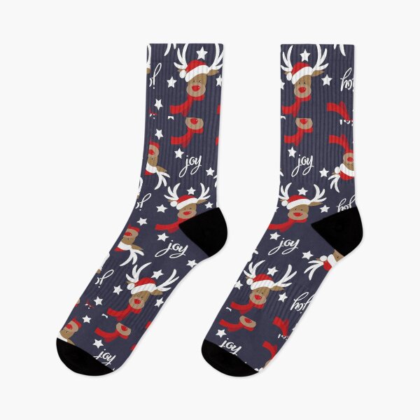 Item preview, Navy blue joy the deer designed and sold by EK EXCLUSIVE.