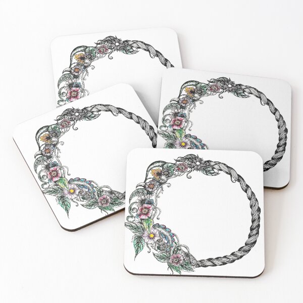 Item preview, Floral Hoop designed and sold by Madhura Mawalge.