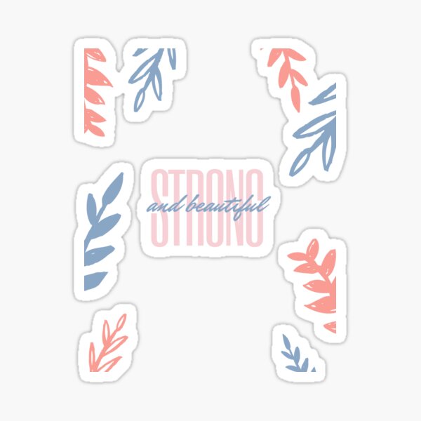 Item preview, Strong and Beautiful. designed and sold by Sruthy S.