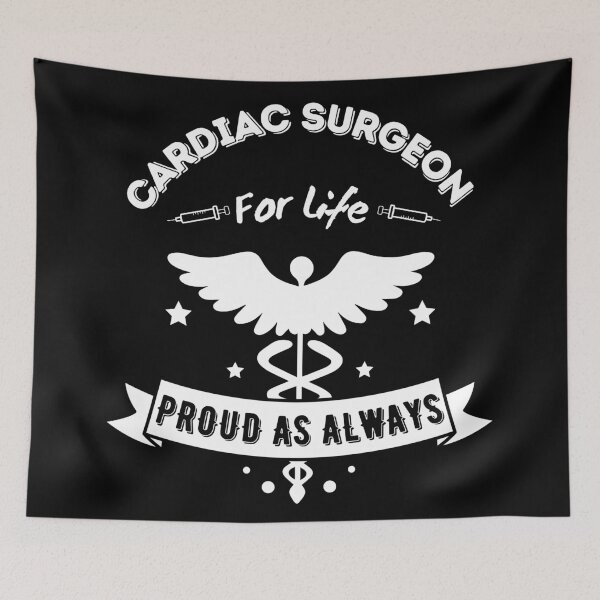 Item preview, Funny Cardiac Surgeon For Life Proud As Always for Hospital Doctors And Staffs designed and sold by MyPrintCharming.
