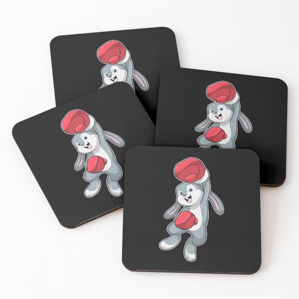 Item preview, Rabbit at Boxing with Boxing gloves designed and sold by Snabdesign84.