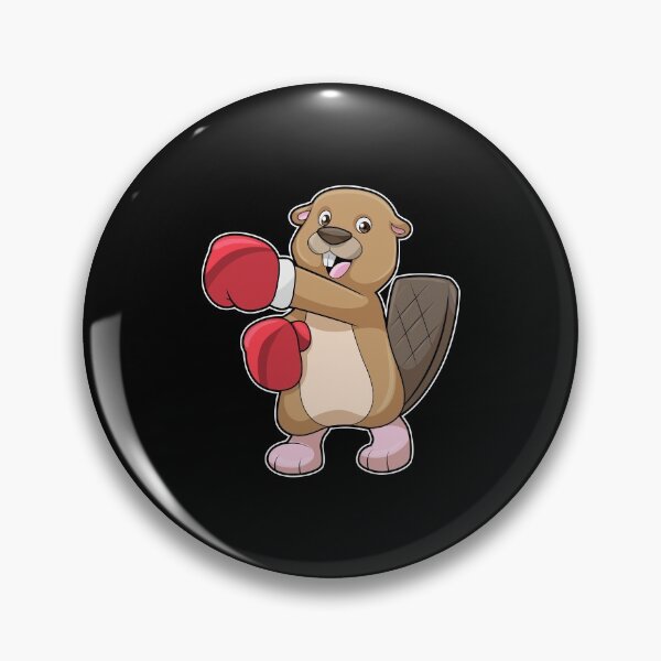 Item preview, Beaver at Boxing with Boxing gloves designed and sold by Snabdesign84.