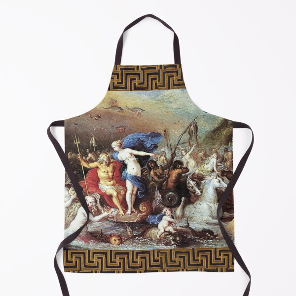 Item preview, NEPTUNE AND AMPHITRITE AMONG SEA HORSES AND TRITONS designed and sold by BulganLumini.