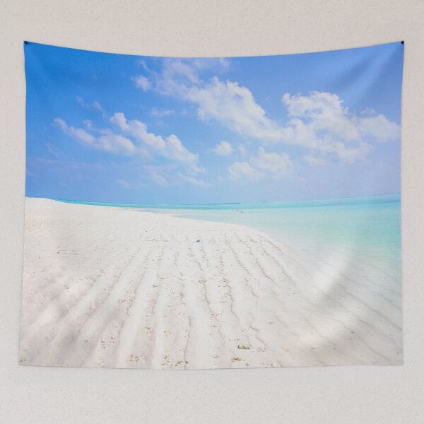 Item preview, White Sand Beach Maldives designed and sold by SYNTASTIC.