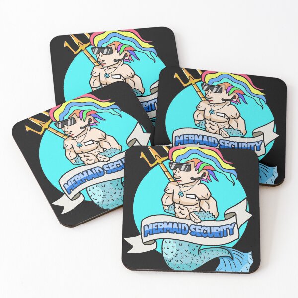 Item preview, Mermaid Security Design for lifeguards & pool boys designed and sold by tbauernhoferbiz.