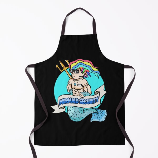 Item preview, Mermaid Security Design for lifeguards & pool boys designed and sold by tbauernhoferbiz.