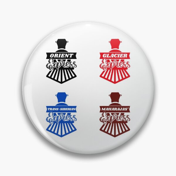 Item preview, Vintage Famous Trains Sticker Set - Great Railway and Travel Gift Idea designed and sold by Vintage-TM.