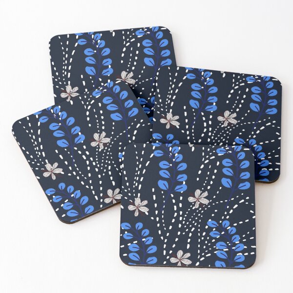 Item preview, Indigo Soul: flowers designed and sold by Misfit-Prints.