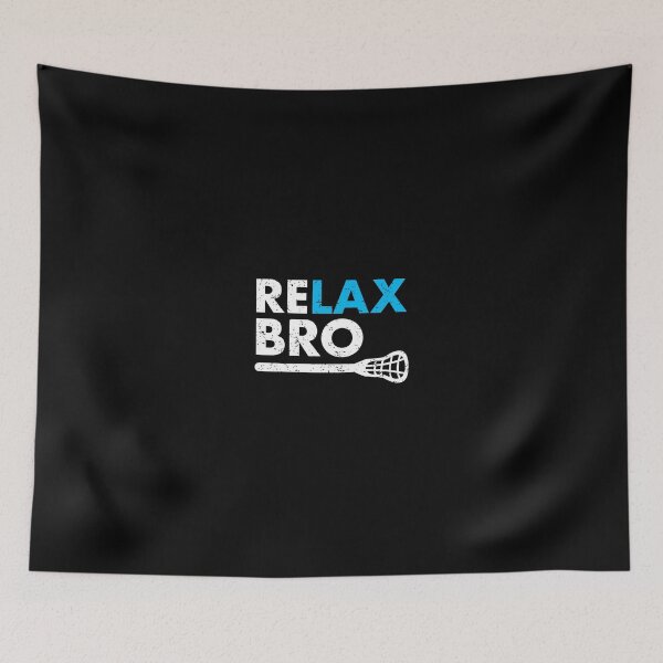 Item preview, ReLAX Bro - Funny LaX Team & Lacrosse Team Gift Idea Sweatshirt designed and sold by eaneyjulie.