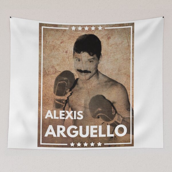Artikelvorschau, Boxlegende Alexis Arguello entworfen und verkauft von Britify UK.