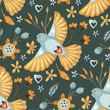 Vorschaubild zum Design Flying birds pattern von Patternsonly