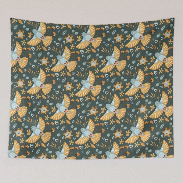 Artikelvorschau, Flying birds pattern entworfen und verkauft von Patternsonly.