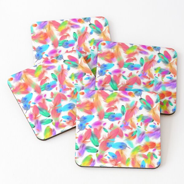 Item preview, Colorful Feathers designed and sold by sasijaya.