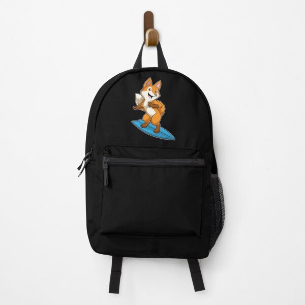Item preview, Fox as Surfer with Surfboard designed and sold by Snabdesign84.