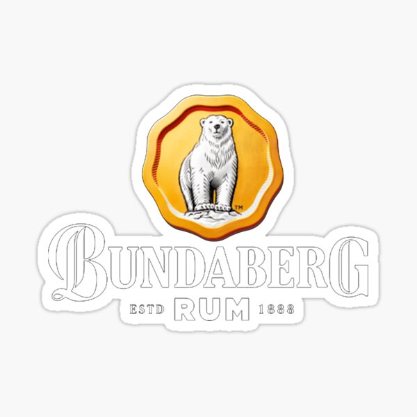 Engaging Bundaberg Rum Design Sticker