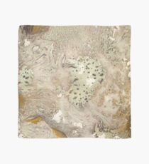 Texture de marbre papier or Foulard