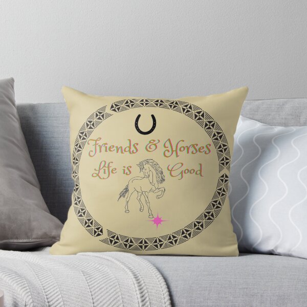 Item preview, LIFE WITH FRIENDS AND HORSES  designed and sold by ChunkyMonty.